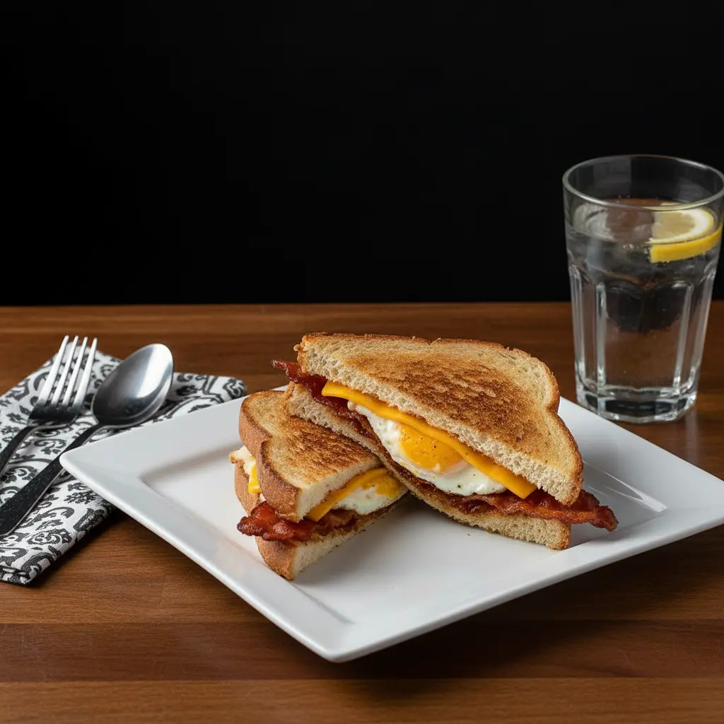 bacon egg and cheese sandwich - Edited (1) Bacon Egg & Cheese - Image 1