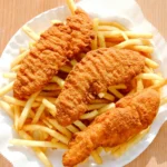 2 piece tenders with fries